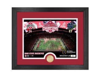 Ohio State 2025 CFP Celebration Bronze Photo Mint