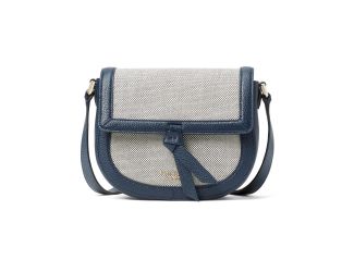 Knott Canvas Medium Saddle Bag - Blazer Blue