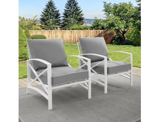 Kaplan 2Pc Outdoor Chair Set