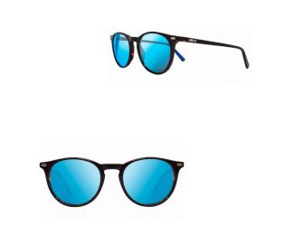 Sierra Petite Round Glass Lens Sunglasses