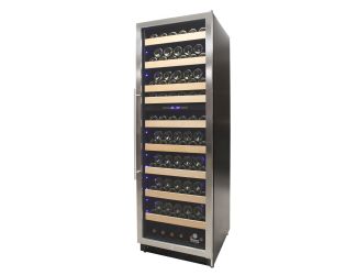 Vinotemp - 215 Bottle Dual-Zone Wine Cooler - Stainless
