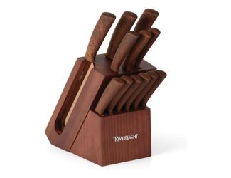 Raintree Copper 13pc Knife Block Set