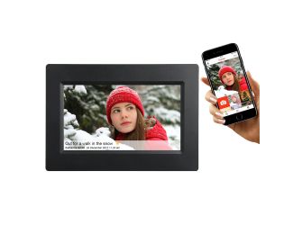 7" Smart Photo Frame Black