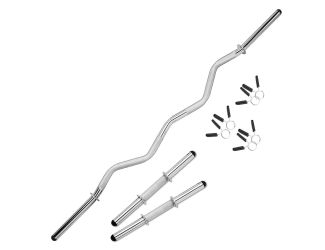 Curl Bar W/Dumbbell Set