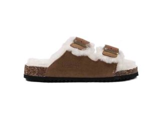 Womens Felicia Slide-Chestnut-9