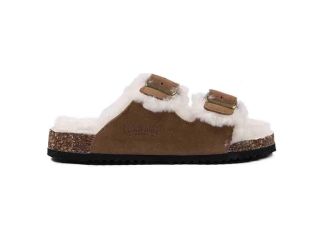 Womens Felicia Slide-Chestnut-5