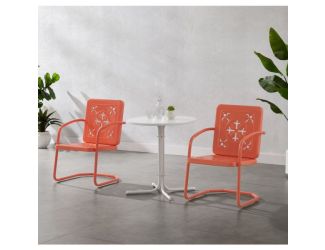 Azalea 3-Piece Retro Outdoor Bistro Set