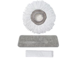 3-Piece Mop Pad Replacement Set for SPRAY-360 Spray Mop Kit