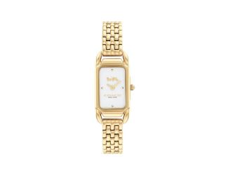 Ladies' Cadie Gold-Tone Stainless Steel Watch White Dial