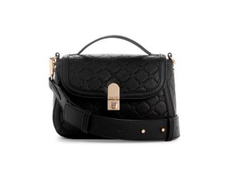 Adelaide Mini Crossbody Flap  Black