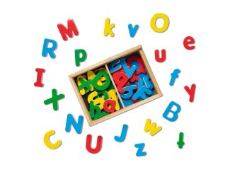 Wooden Alphabet Magnets Ages 3+ Years