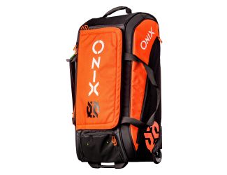 ONIX - Pro Team Wheeled Duffel Bag - Orange & Black