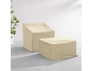 2Pc Outdoor Furniture Cover Set