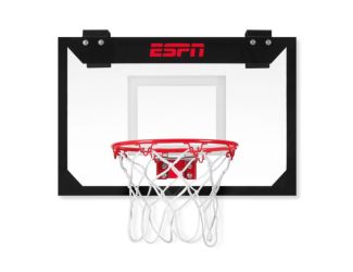 Classic Over-the-Door Hoop w/ 2 Mini Basketballs & Pump