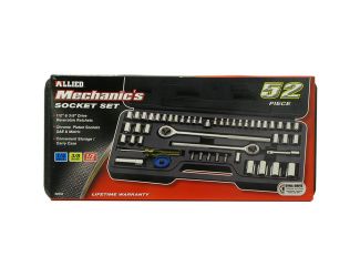 52 - Piece Socket Set with Storage Case