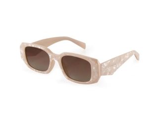 Womens Milan Sunglasses Creamy Quartz/Brown Gradient