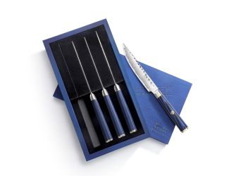 4-Piece Kita Series Steak Knife Set w/Ash Box