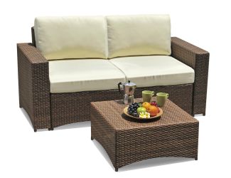 Studio Shine Loveseat w/Coffee Table Set