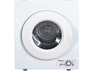 2.6-Cu. Ft. Compact Electric Dryer in White