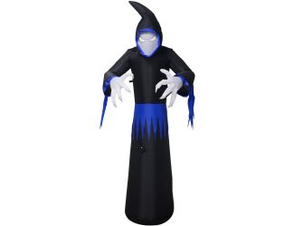 8-Ft. Tall Pre-lit Musical Inflatable Grim Reaper