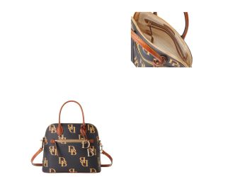 Monogram Large Domed Satchel