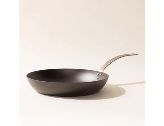 12" Seasoned Blue Carbon Steel Frying Pan
