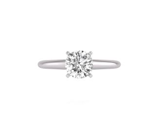 2 CT Round Lab Diamond Solitaire Ring Size 7.5