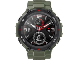 Amazfit - T-Rex Smartwatch 44mm Polymer - Army Green