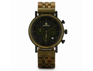 Cooper  Green Sandalwood Chronograph, Limited Edition Wooden Watch