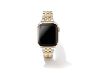 Alex 5 Link Two Tone Watch Band