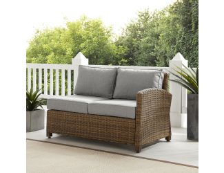 Bradenton Outdoor Wicker Sectional Right Side Loveseat