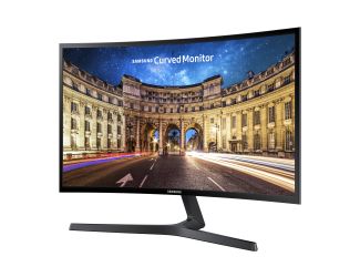 27" Curved LED Monitor Glossy Black