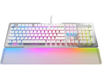 Vulcan II Max Wired Gaming Keyboard: White
