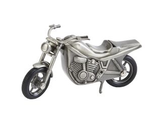 Motorcycle Bank, Pf 4" H X 6.75" L