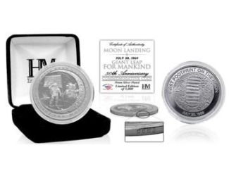 "Giant Leap for Mankind" Silver Mint Coin