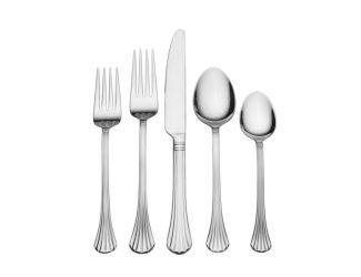 51pc Cascade 18/0 Stainless Steel Flatware Set
