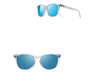 Tatum Round Glass Lens Sunglasses