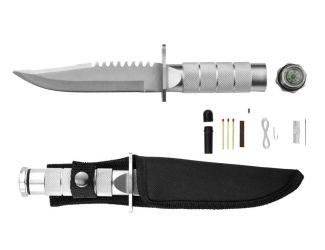 Survival Knife with Built-in Kit