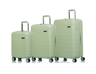 Linen Luggage 3 Piece Set Size 20x24x28''
