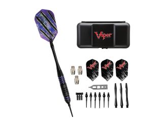 Viper Bobcat Adjustable Soft Tip Darts Purple Rings 16-18 Grams