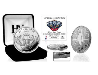 New Orleans Pelicans Silver Mint Coin