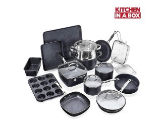 20 - Piece Complete Cookware and Bakeware with Ultra Nonstick Set