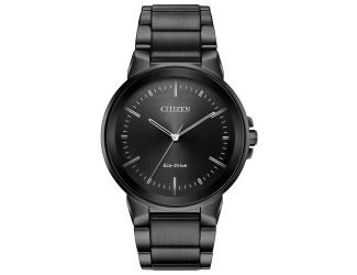 Men's Axiom Black-tone Eco-Drive Watch