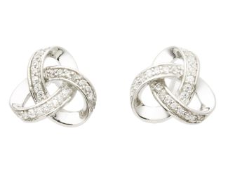 Diamond Love Knot Earrings