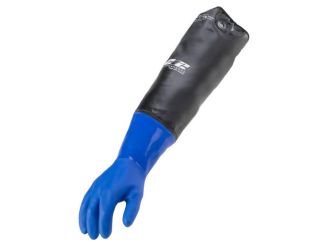 Heat & Liquid Resistant Elbow Length Protective Gloves: Small