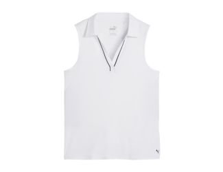 Women's CLOUDSPUN Piped Sleeveless Golf Polo