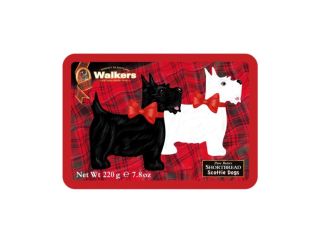 Scottie Dog - Shortbread Cookie Gift Tin
