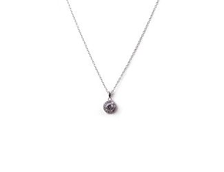Floating Halo Pendant Necklace