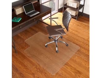 36"x 48" Hard Floor Chair Mat w/ Lip-Scuff Resistant Top & Patterned Underside