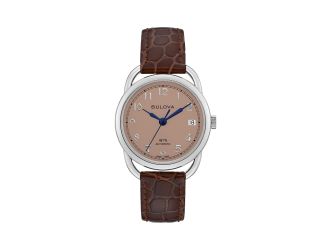 Ladies Leather Strap Watch